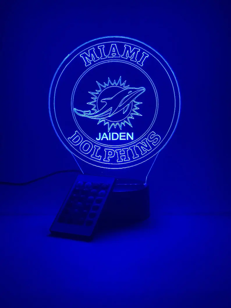 Color Changing 3D Lamp