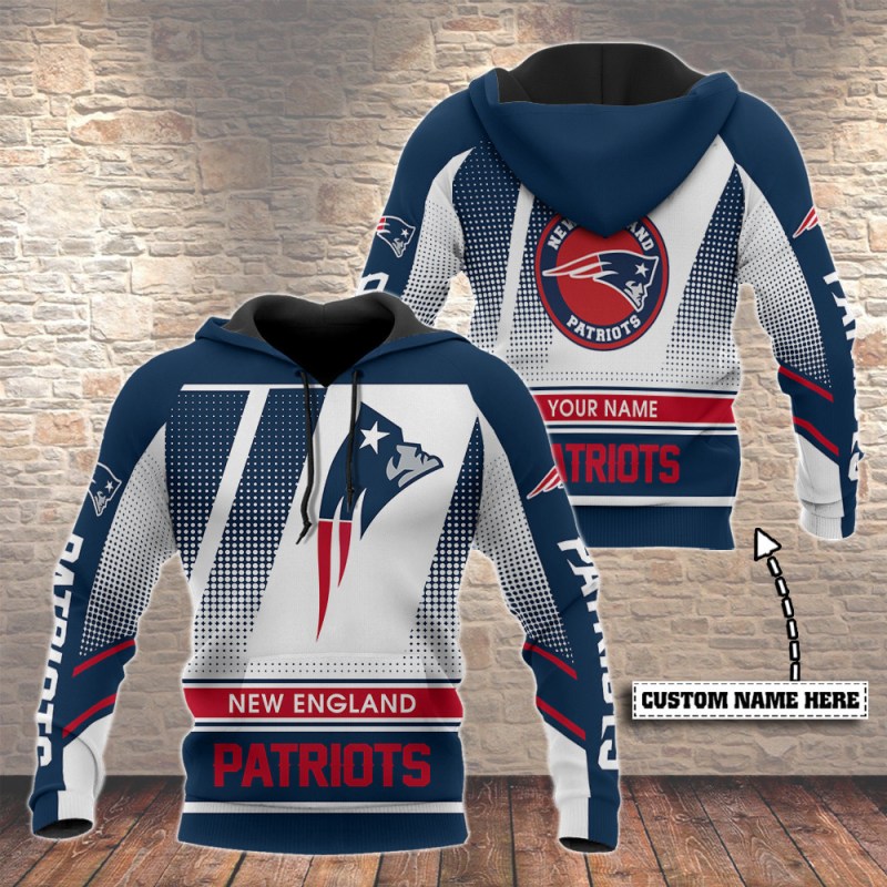 New England Patriots Personalized Hoodie