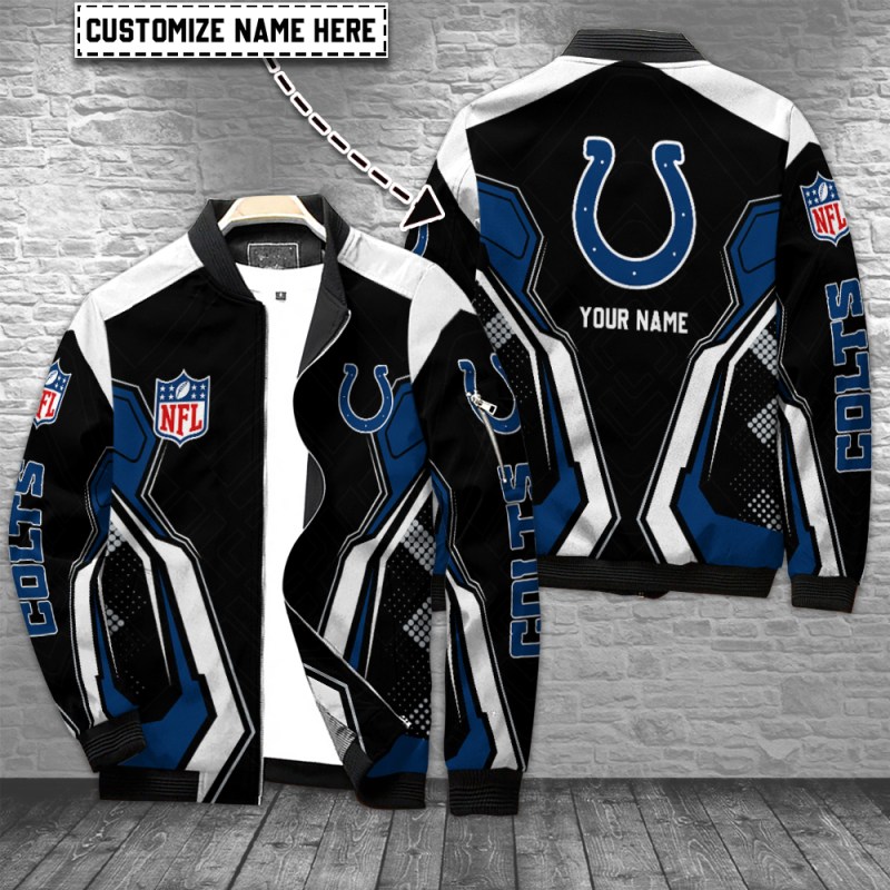 Indianapolis Colts Bomber Jacket Image 1