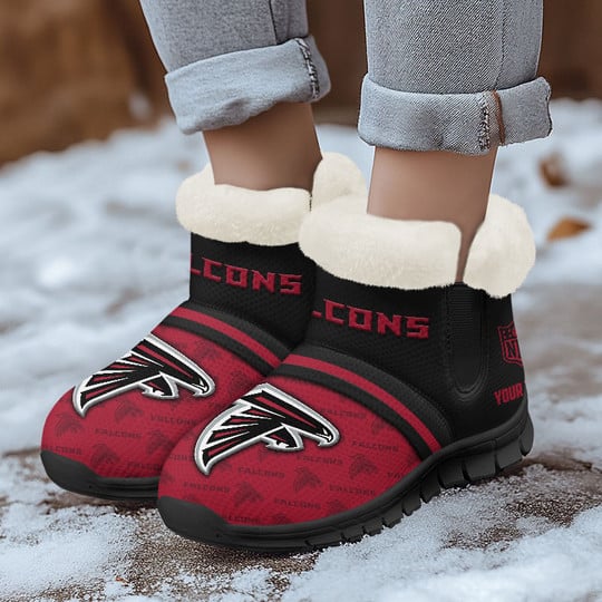 Atlanta Falcons Comfy Winter Snow Boots