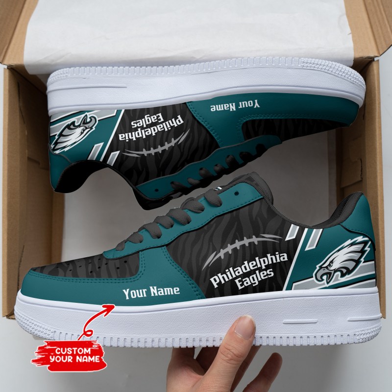 Philadelphia Eagles Personalized AF1 Shoes