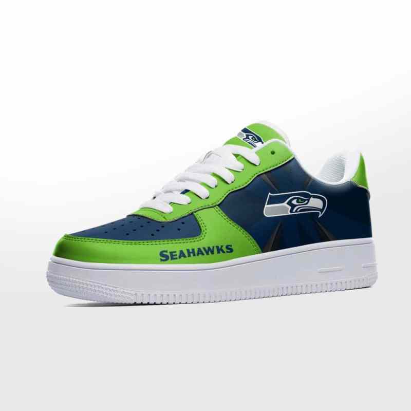 Custom Seattle Seahawks Air Force 1 Sneakers