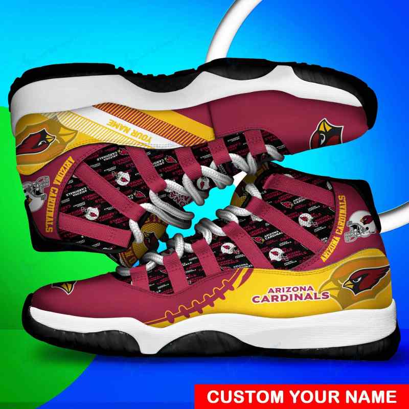 Arizona Cardinals Personalized AJD11 Sneakers