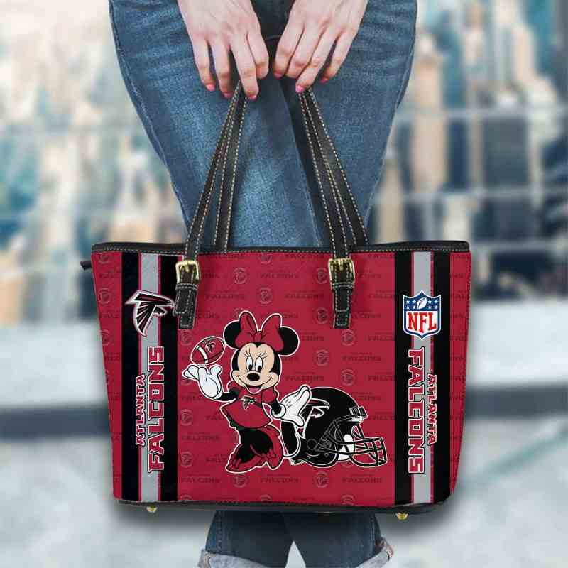 Atlanta Falcons Women's Leather Tote Hand Bag