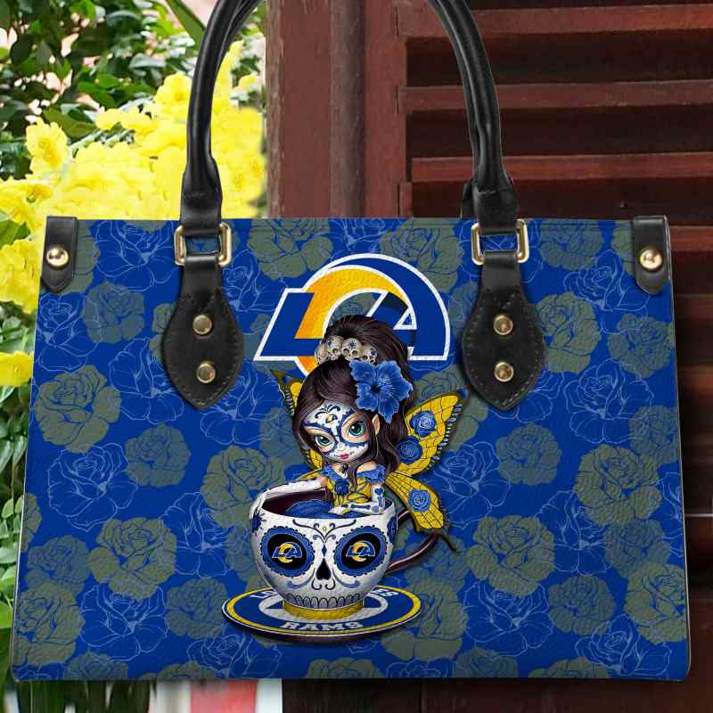 Los Angeles Rams Personalized Hand Bag Front View