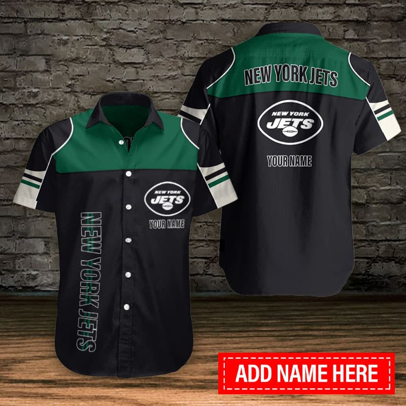 Sizing Chart for New York Jets Button Shirt