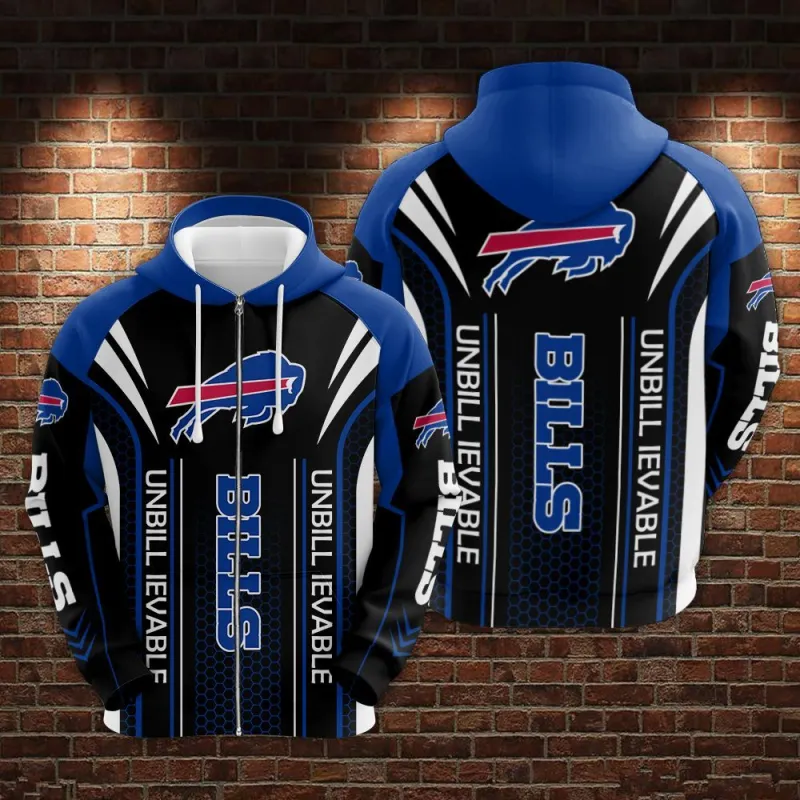 Buffalo Bills Limited Hoodie Side View