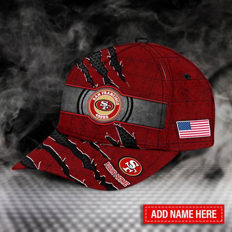 San Francisco 49ers Personalized Classic Cap