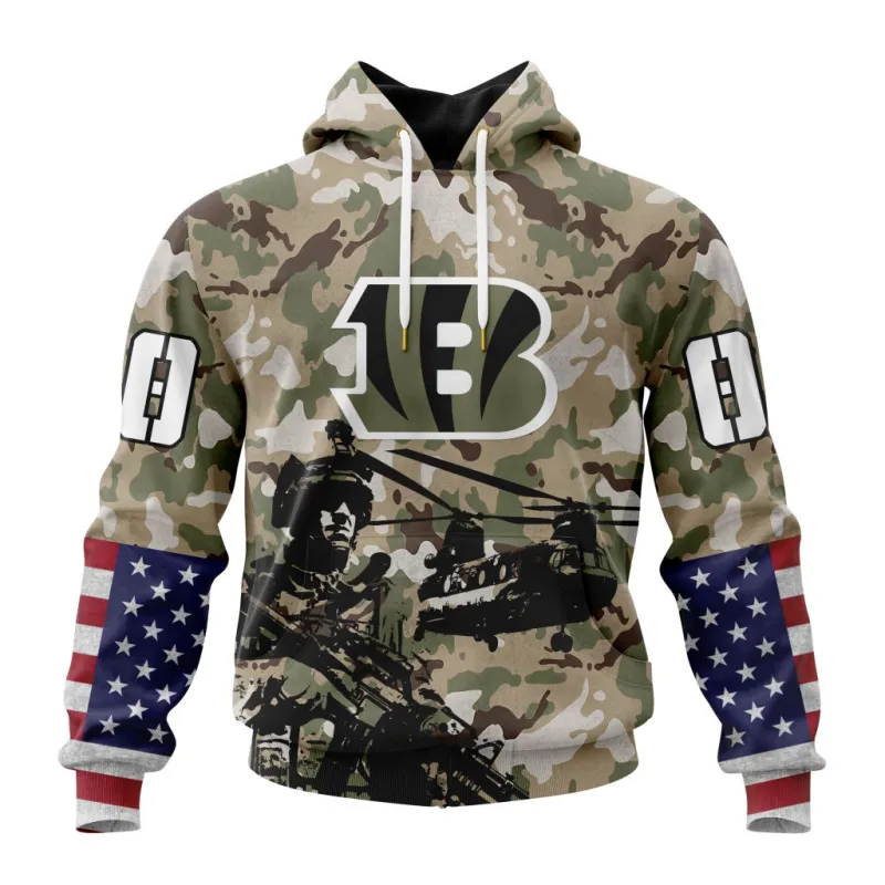 Cincinnati Bengals Hoodie Front