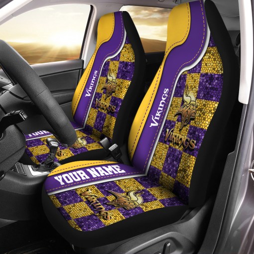 Minnesota Vikings Car Seat Cover