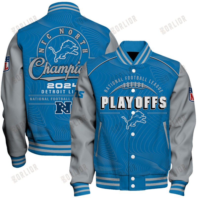 Detroit Lions Varsity Jacket
