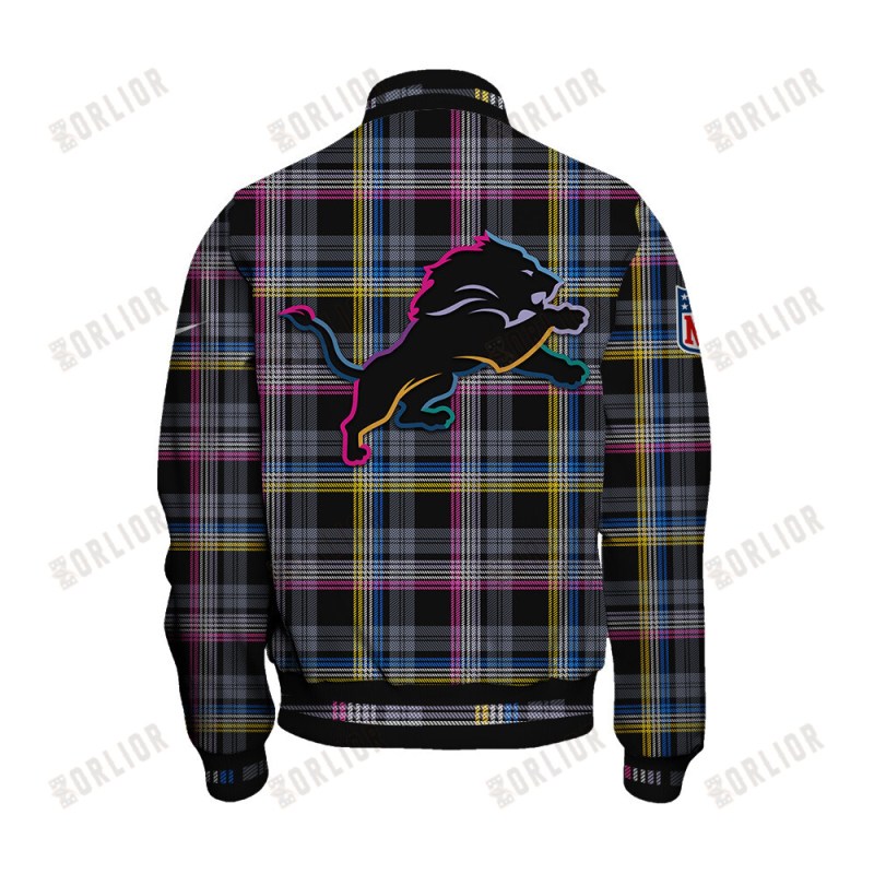 Detroit Lions Varsity Jacket - Details