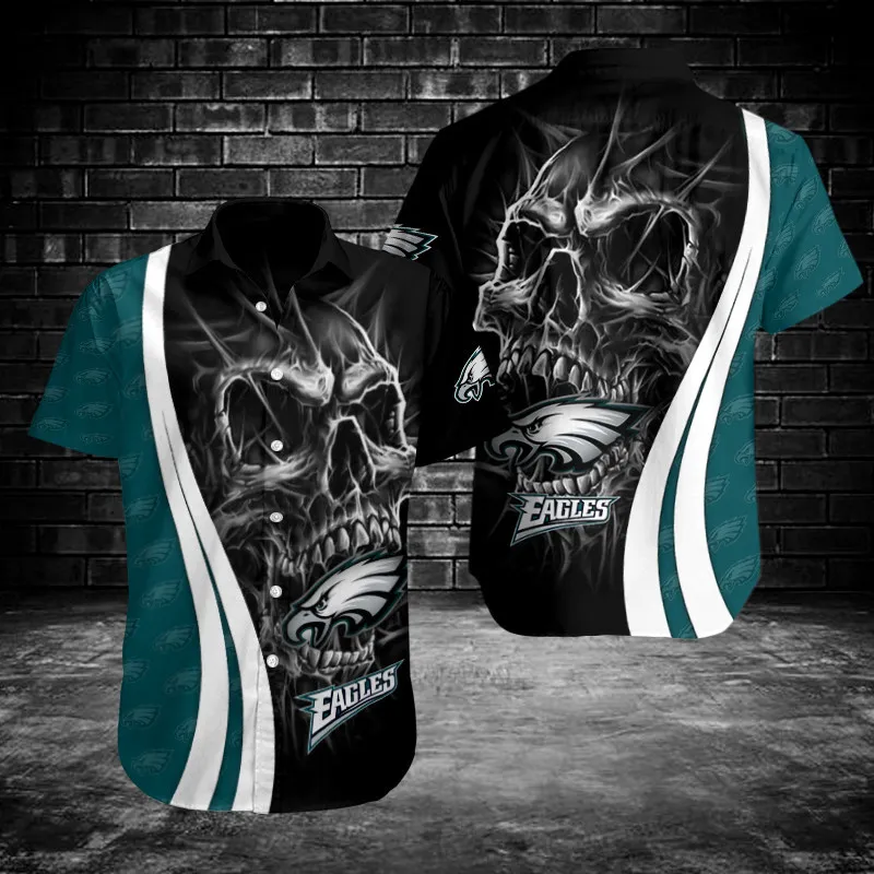 Philadelphia Eagles Button Shirt Sizing Chart
