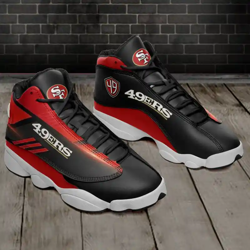 San Francisco 49ers Air JD13 Sneakers