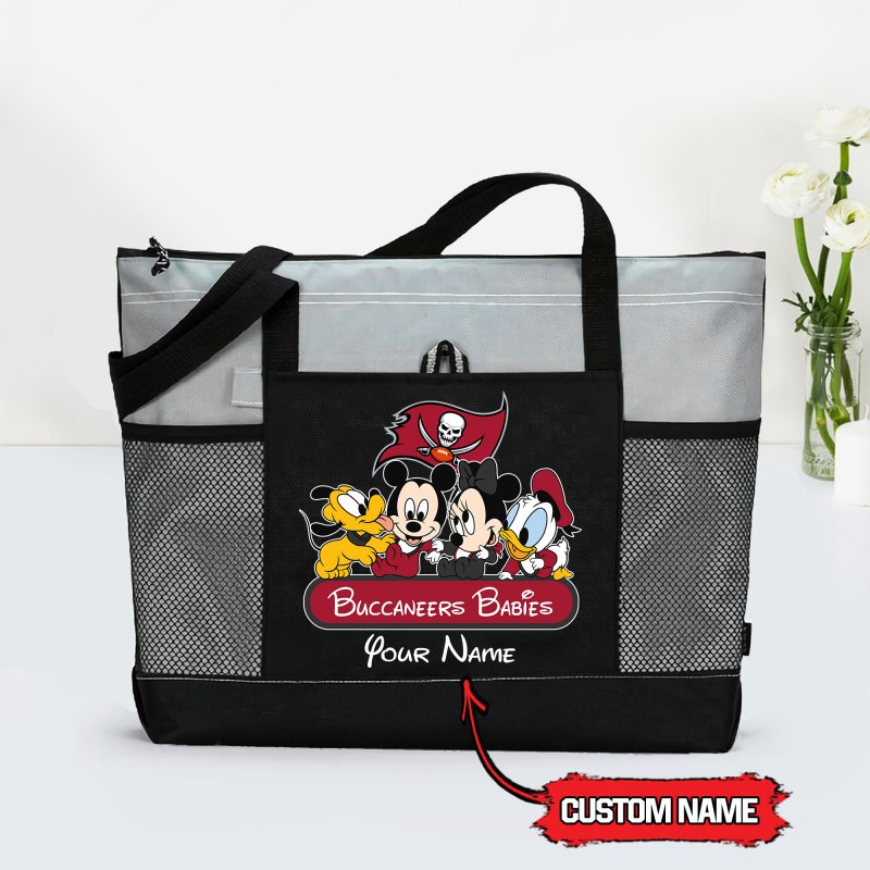 Tampa Bay Buccaneers Tote Bag Grey