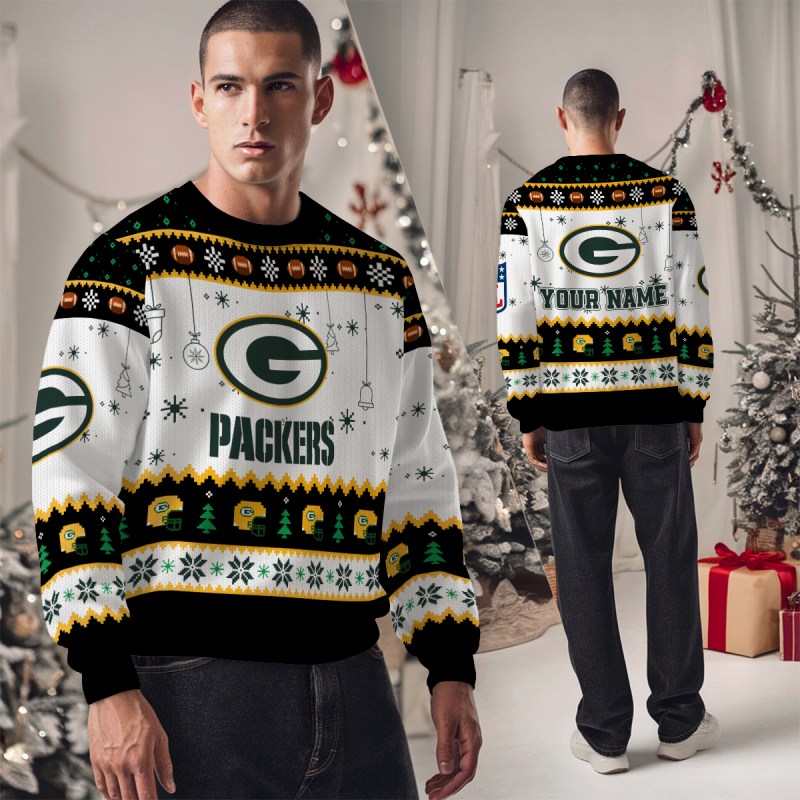 Green Bay Packers Ugly Christmas Sweater 6