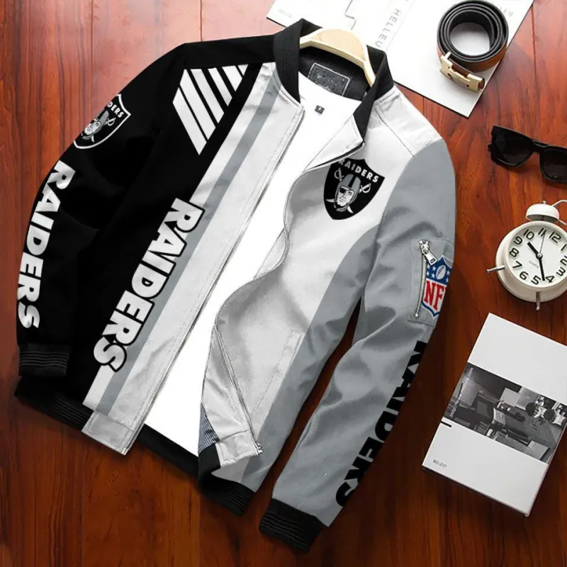Las Vegas Raiders Bomber Jacket
