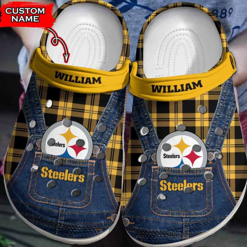 Pittsburgh Steelers Personalized Clog