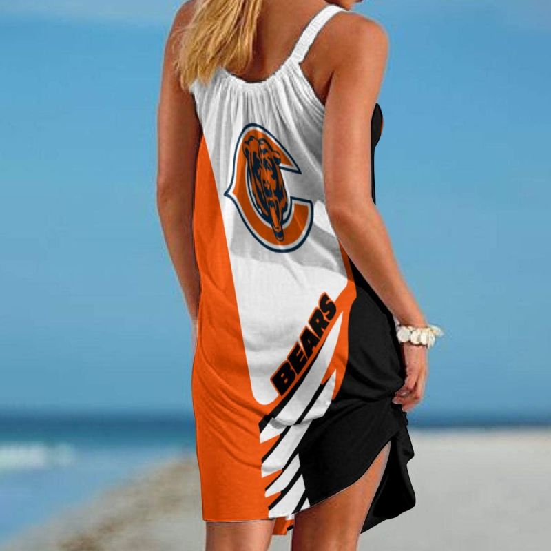 Stylish Chicago Bears Beach Dress
