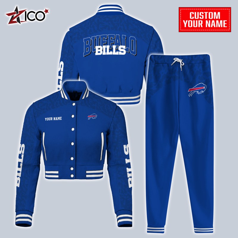 Buffalo Bills Varsity Jacket - Full View