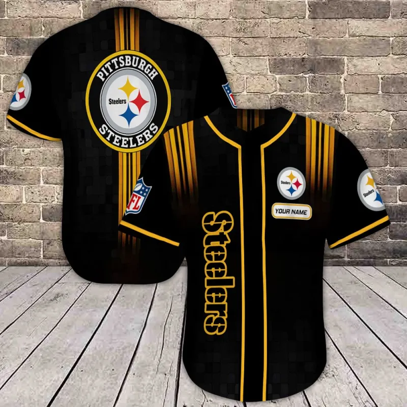 Pittsburgh Steelers Baseball Jersey