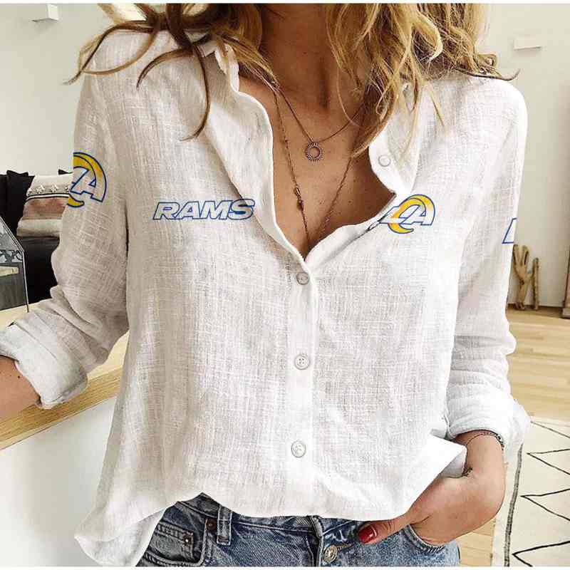Los Angeles Rams Woman Shirt - Print Detail