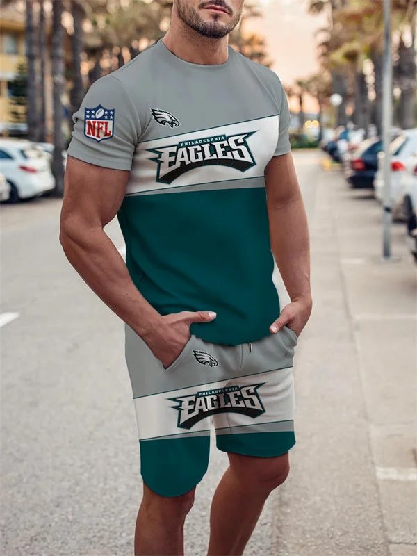Philadelphia Eagles T-Shirt and Shorts