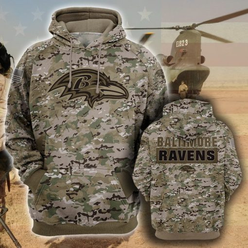 Baltimore Ravens All Over Printed Ugly Christmas Sweater
