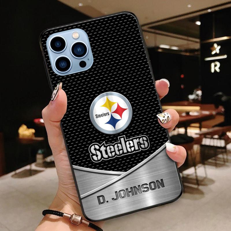 Pittsburgh Steelers Personalized Phone Case - Image 2