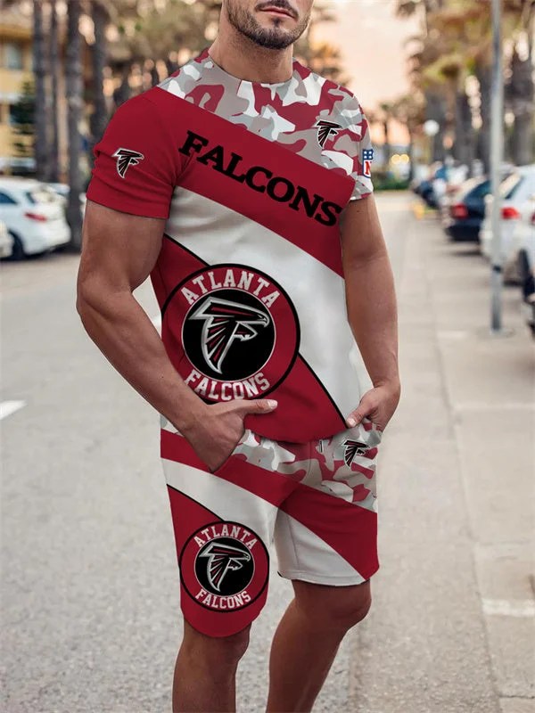 Atlanta Falcons T-shirt and Shorts AZTS233 1 Atlanta Falcons T-Shirt and Shorts