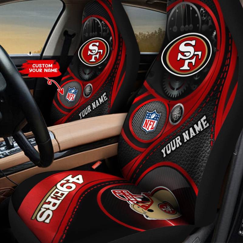 San Francisco 49ers Personalized Car Seat Covers