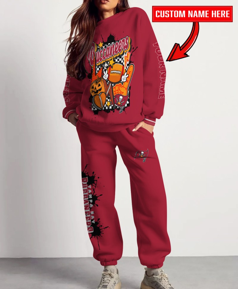 Tampa Bay Buccaneers Sweatshirt and Sweatpants Set