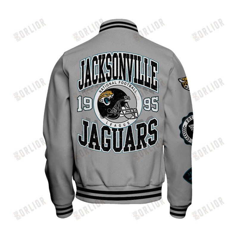 Jacksonville Jaguars Varsity Jacket Image 3