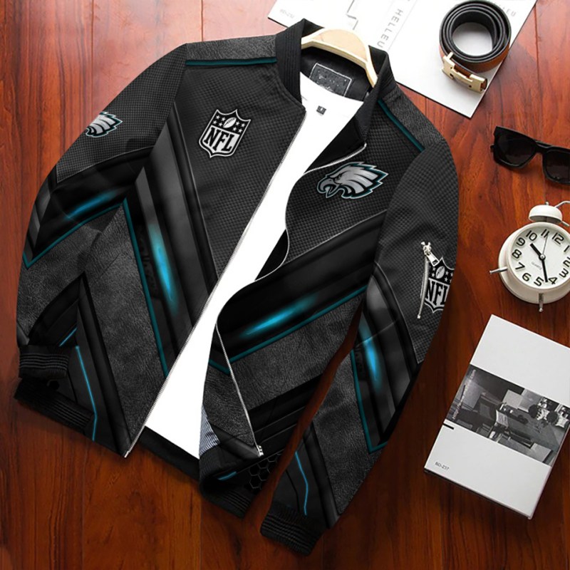 Philadelphia Eagles Bomber Jacket Lifestyle