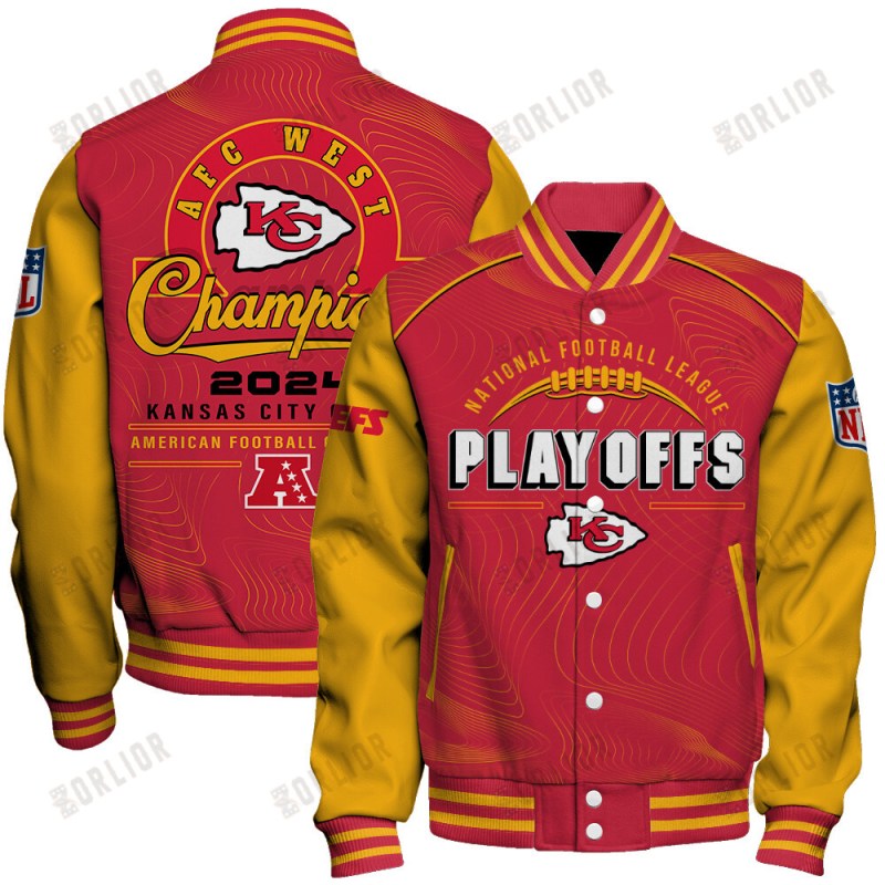 Kansas City Chiefs Varsity Jacket Image 1