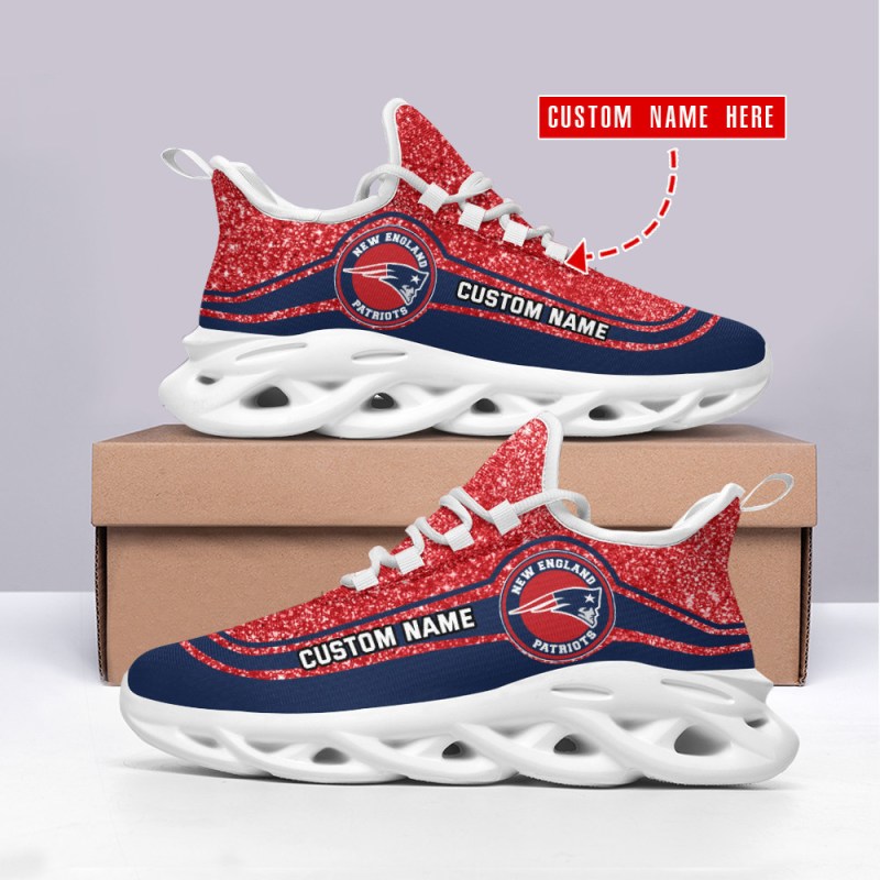 New England Patriots Personalized Yezy Running Sneakers 2