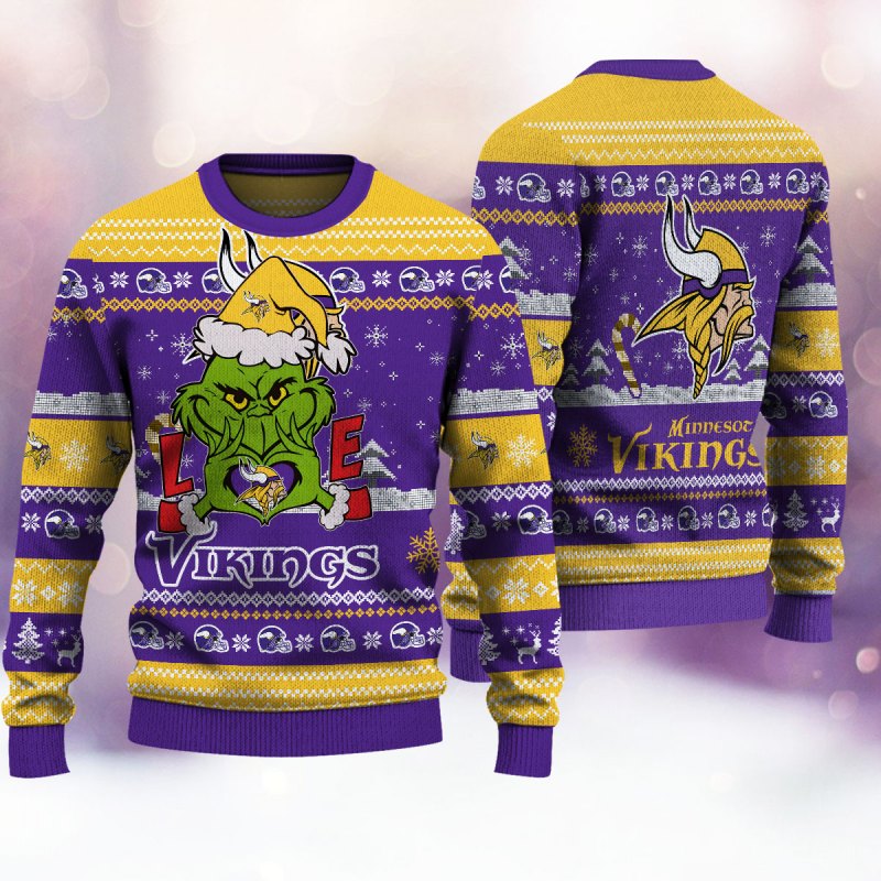 Minnesota Vikings Premium Ugly Christmas Sweater