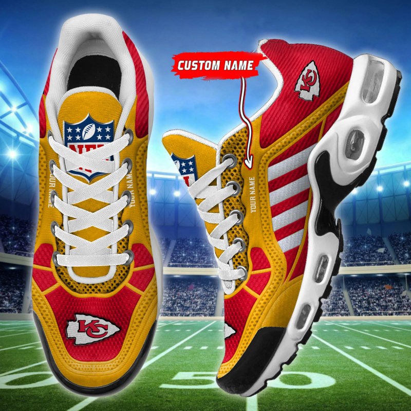 Kansas City Chiefs Sneakers Side View