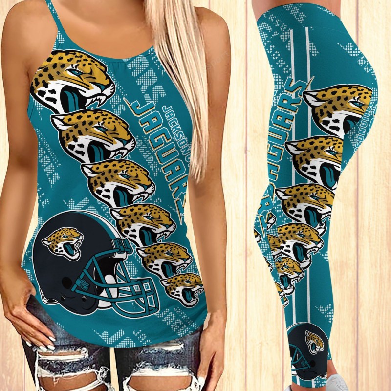 Jacksonville Jaguars Cross Tank Top
