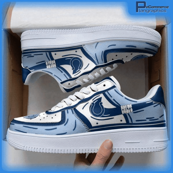 Indianapolis Colts Personalized Air Force 1 Sneaker