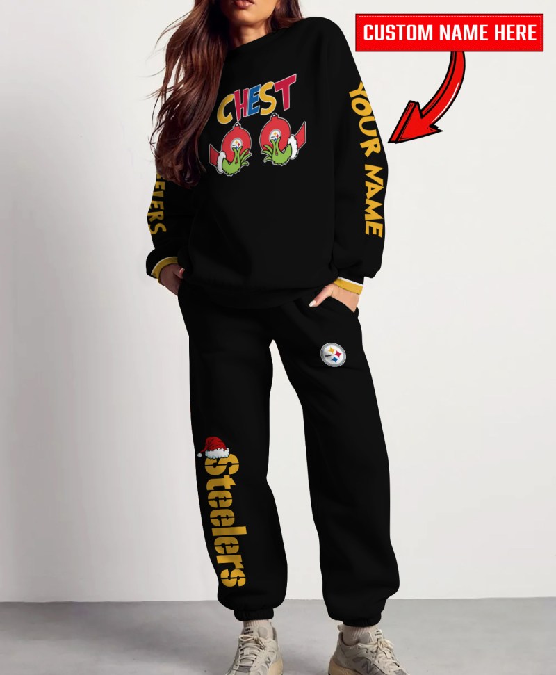 Pittsburgh Steelers Christmas Collection Sweatshirt and Sweatpants