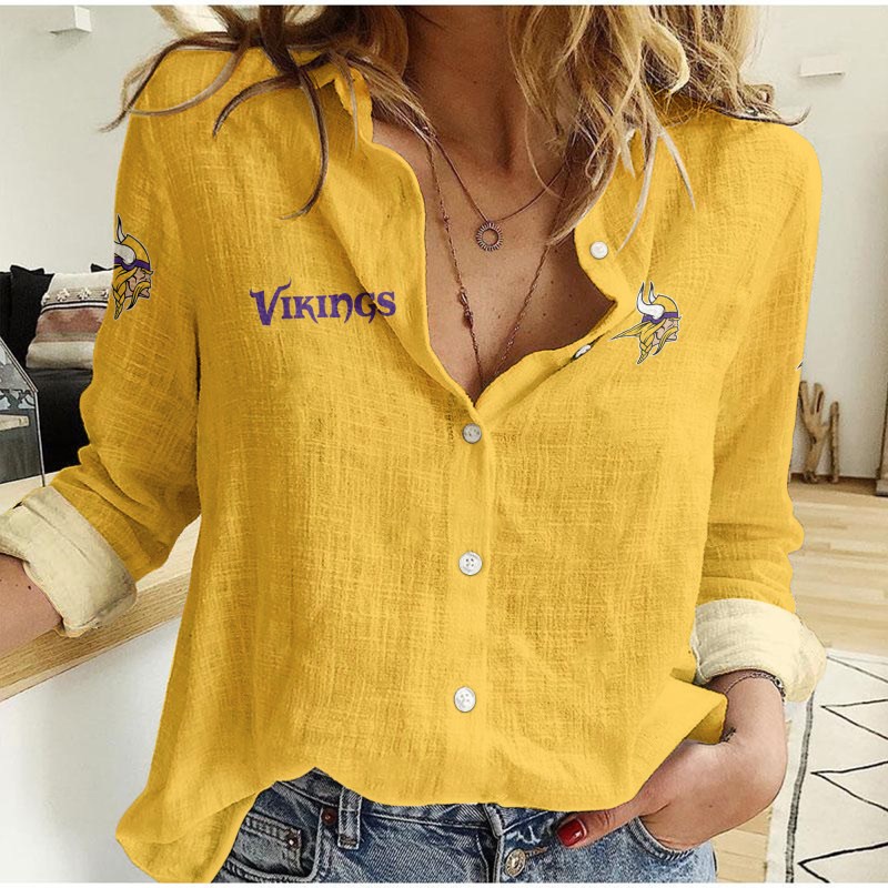 Minnesota Vikings Woman Shirt Detail