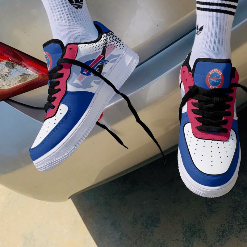 Buffalo Bills AF1 Shoes Back View
