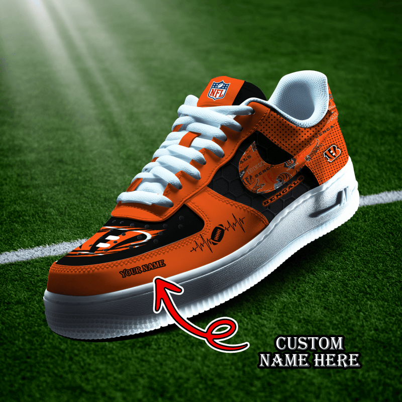 Cincinnati Bengals Personalized Sneakers
