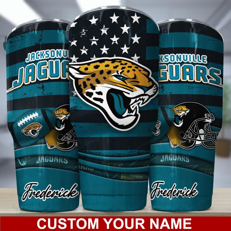 Jacksonville Jaguars Personalized Tumbler