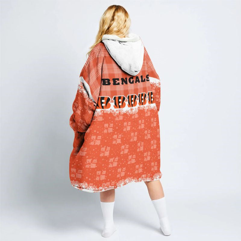 Cincinnati Bengals Snug Hoodie - Back View