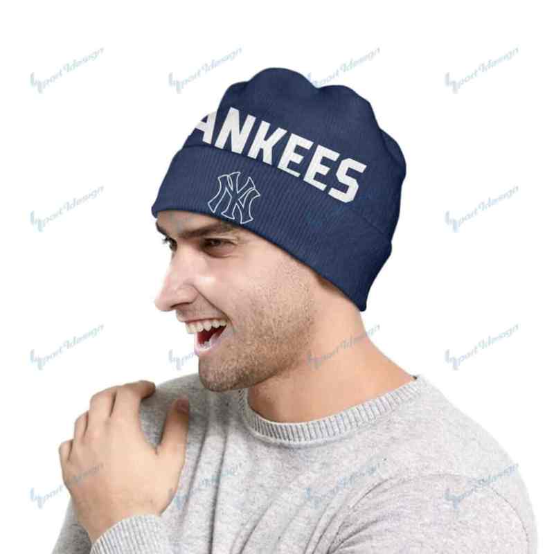 New York Yankees Wool Beanie 8 Image 3