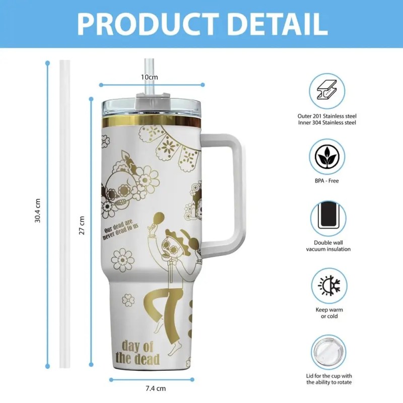 NC State Wolfpack 40oz Tumbler Image 3