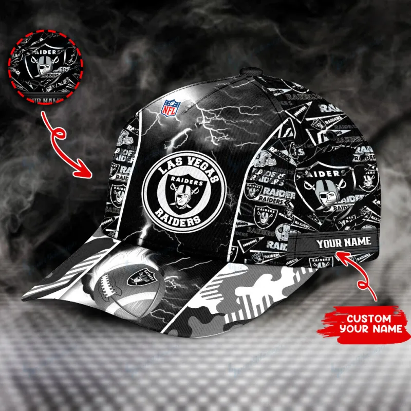 Las Vegas Raiders Personalized Classic Cap