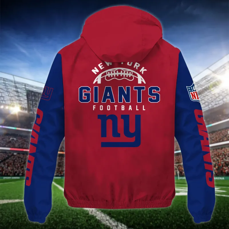 New York Giants Outdoor Jacket Details